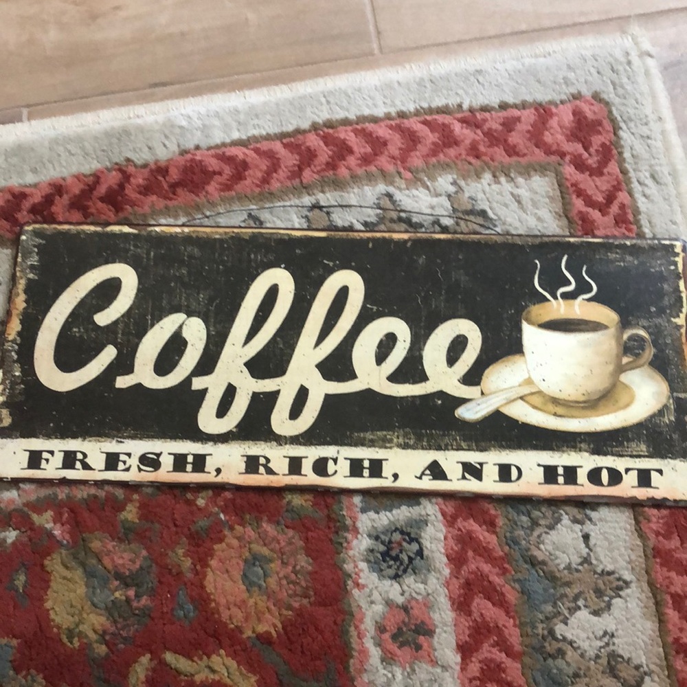 Coffee walk hanging